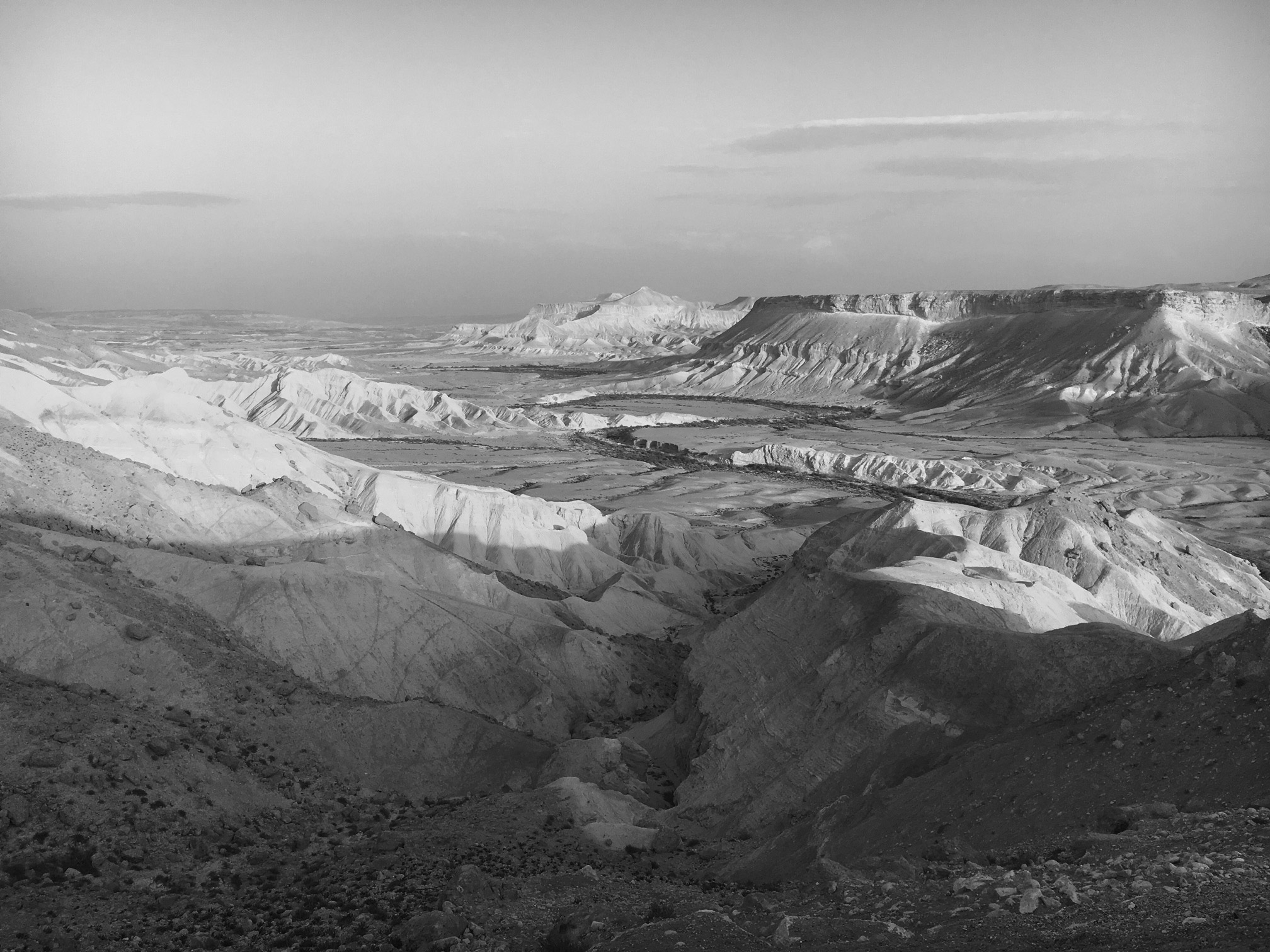 View from Ben-Gurion’s Negev gravesite in Sede Boker, Israel